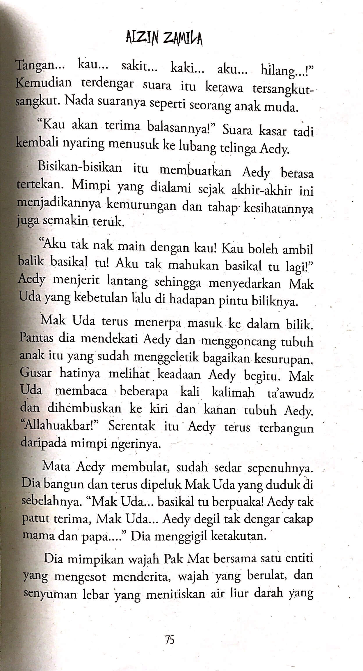 Bahasa jawi dalam basikal Melayu