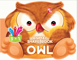 Animal Shape Book - Owl 