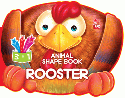  Animal Shape Book - Rooster 