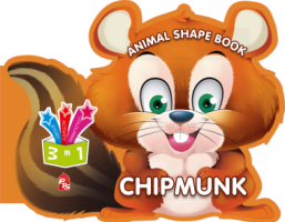 Animal Shape Book: Chipmunk 