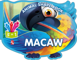 Animal Shape Book: Macaw 