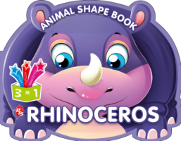 Animal Shape Book : Rhinoceros 