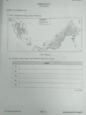 Skor A Kertas Model Pt3 2019 Geografi